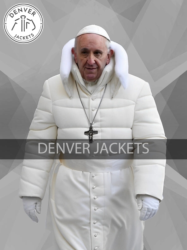 Pope Francis Puffer Jacket Coat