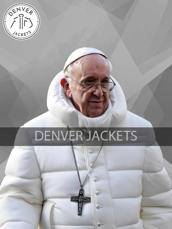 Pope Puffer Coat White