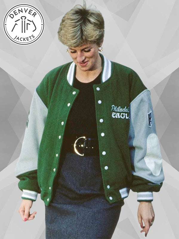 Princess Diana Philadelphia Eagles Jacket