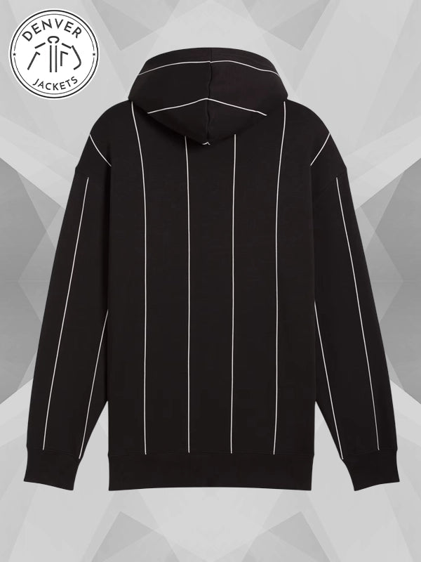 Puma Scuderia Ferrari HP Race Pinestripe Hoodie Black