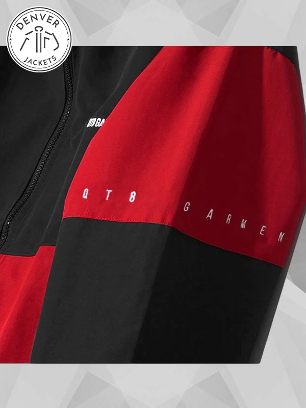Qt8 Garments Black and Red Jacket