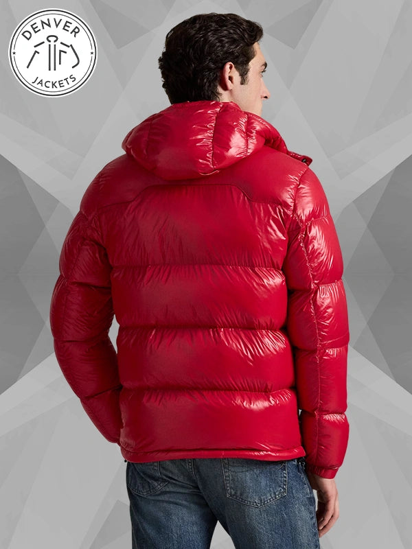 RRL Polo Ralph Lauren Red Puffer Jacket