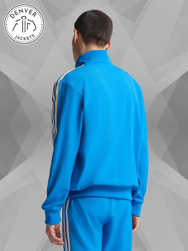 Real Madrid Adidas Terrace Icons Blue Track Jacket