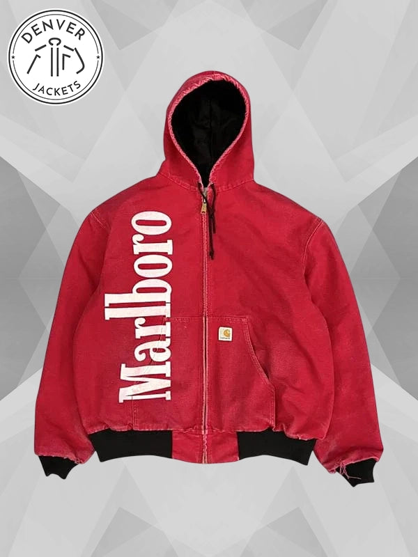 Red Marlboro Carhartt Jacket