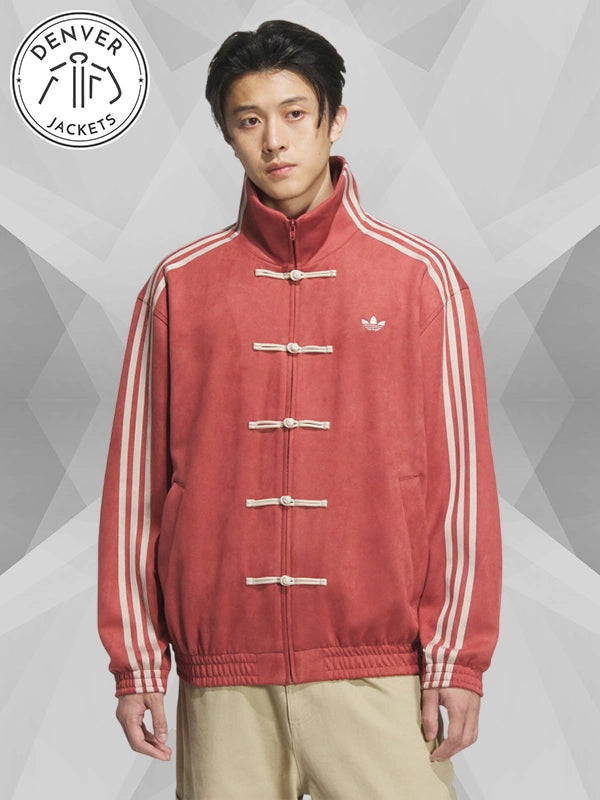 Red Chinese New Year Adidas Jacket Red