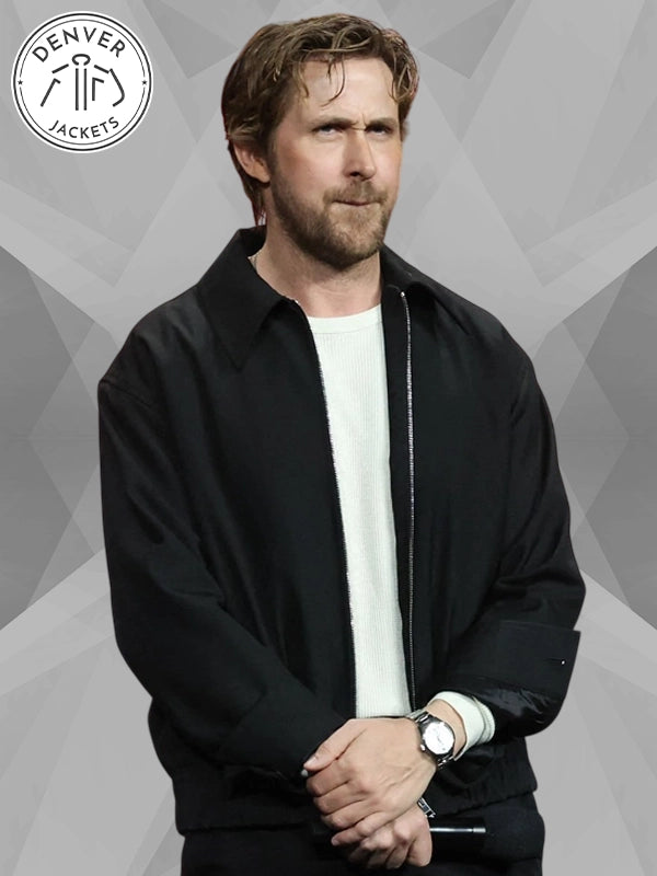 Ryan Gosling Black CinemaCon 2025 Jacket