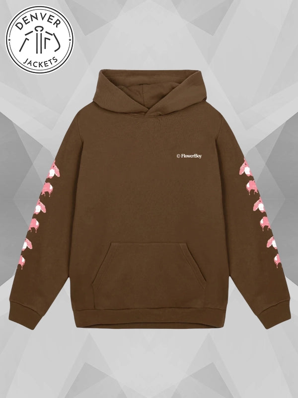 Save The Bees Golf Wang Hoodie Brown