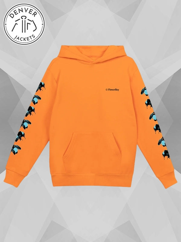 Save The Bees Golf Wang Hoodie Orange