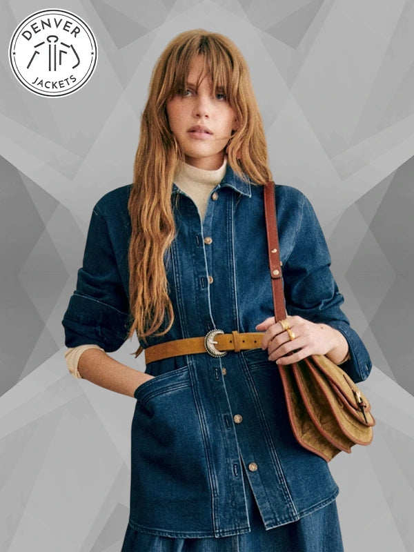 Sezane Will Denim Jacket