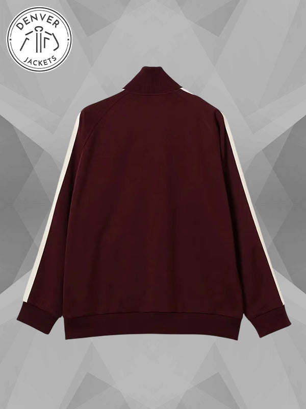 Special Edition BEAMS x Fred Perry Track Jacket Maroon