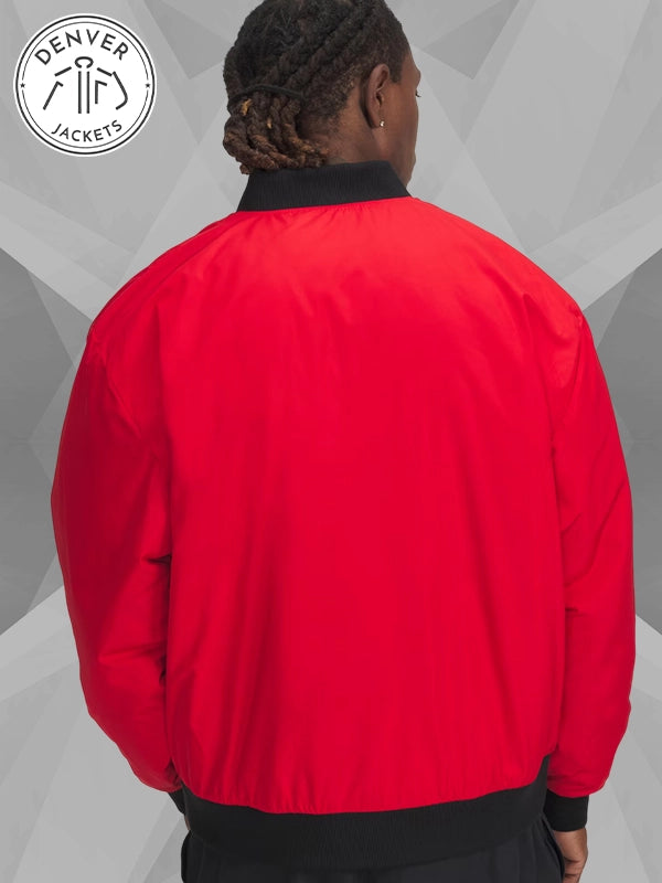 Steph Curry UA Icon Red Varsity Jacket
