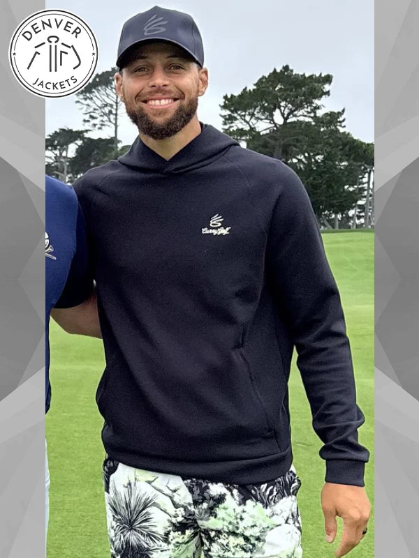 Stephen Curry Black Golf Hoodie