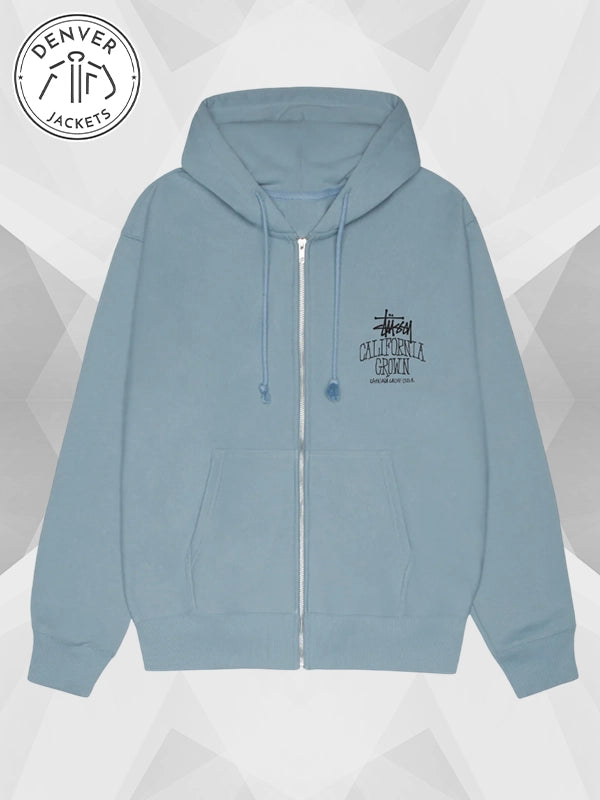 Stussy Cali Grown Hoodie Blue
