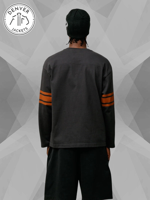 Stussy Football Crew Jumper Black