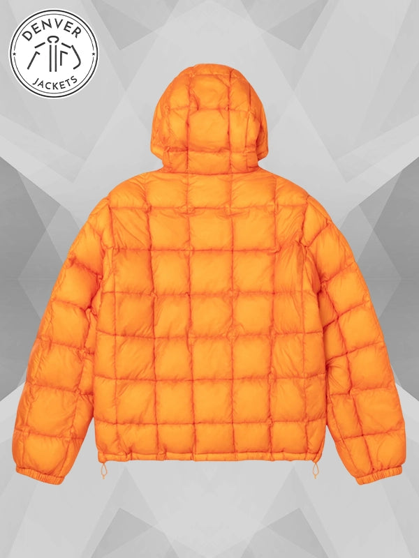 Stussy Midweight Puffer Jacket Orange