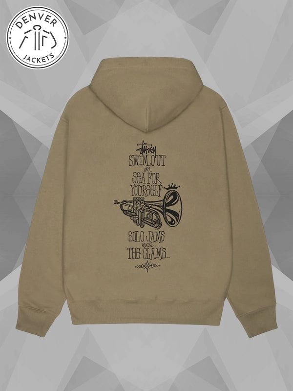 Stussy Swim Out Hoodie Green