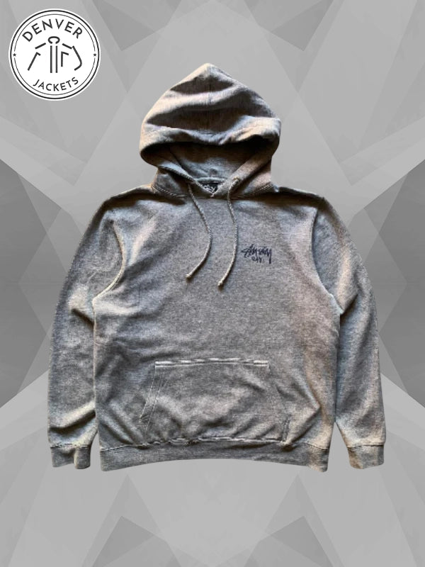 Stussy Tokyo Grey Hoodie