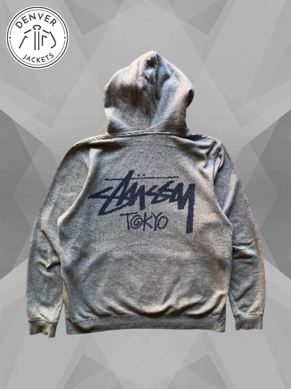 Stussy Tokyo Hoodie Grey