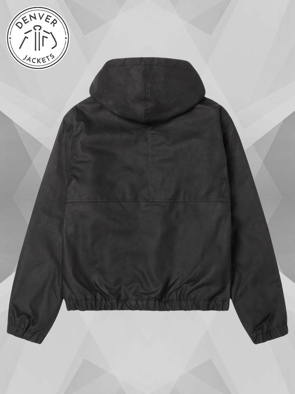Stussy Waxed Cotton Work Black Jacket