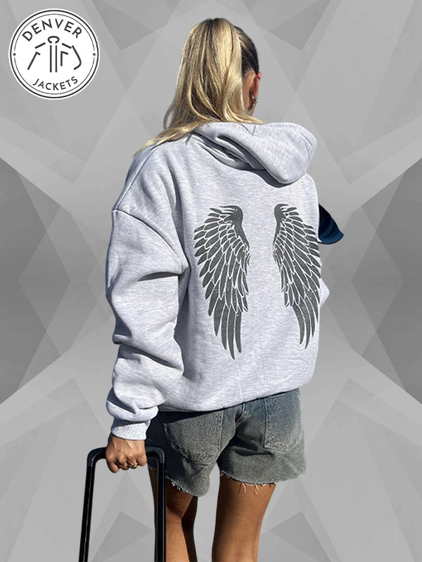 Subdued Angel Hoodie Sweatshirt