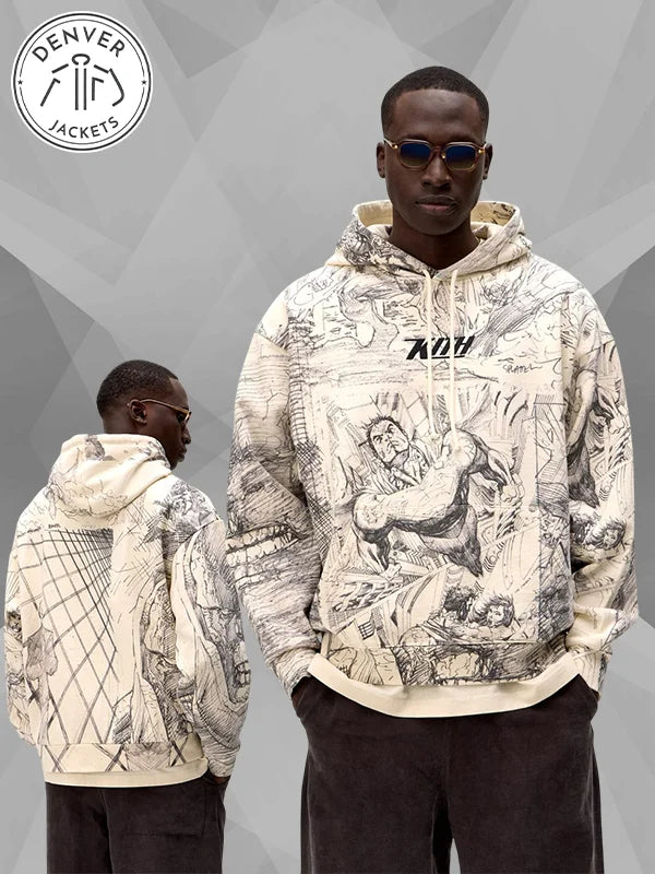 Superman Kith Sketch Nelson Hoodie