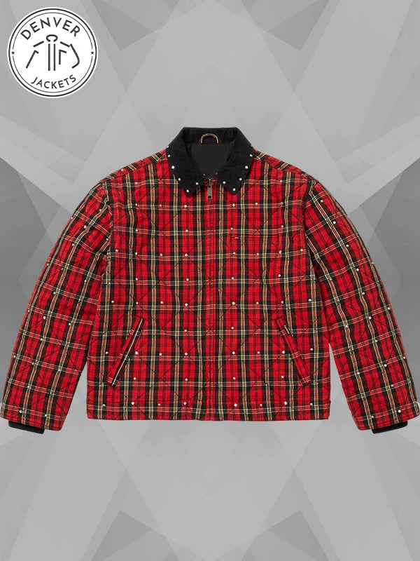 Supreme B.B Simon Quilted Work Jacket Plaid
