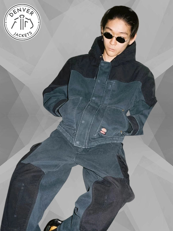 Supreme Dickies Hooded Work Jacket Black
