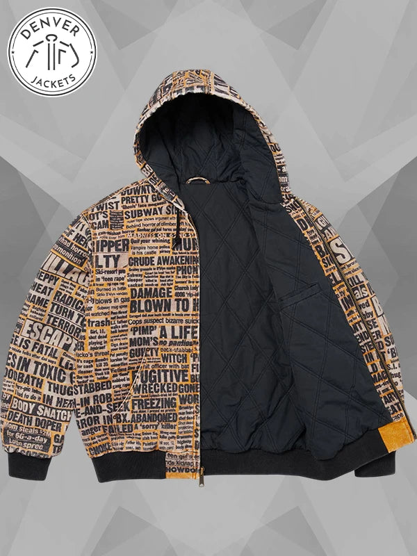 Supreme Hooded Work Jacket Dash Snow