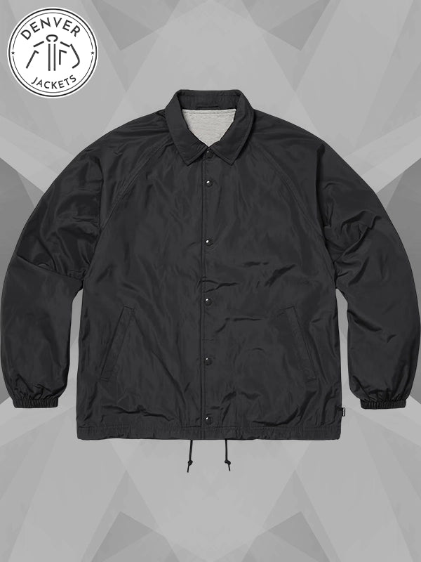 Supreme Old English Arc Coaches Jacket Black