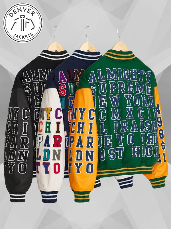 Supreme Praises Varsity Jackets