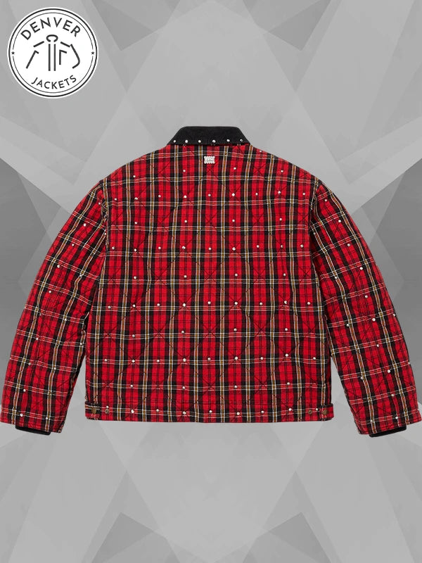 Supreme b.b. Simon Work Jacket Red Plaid