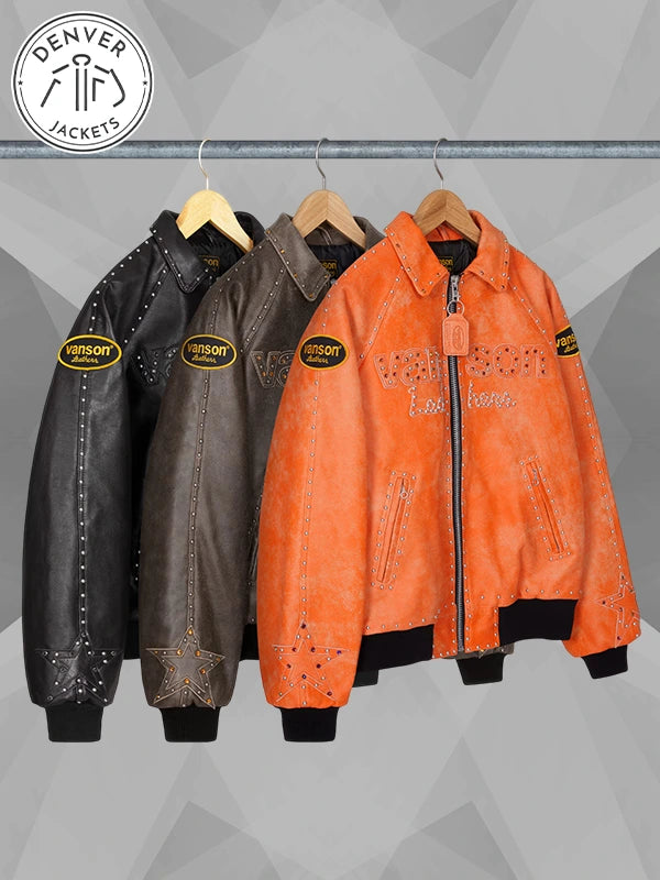 Supreme x Vanson Leathers B.B Simon Jacket