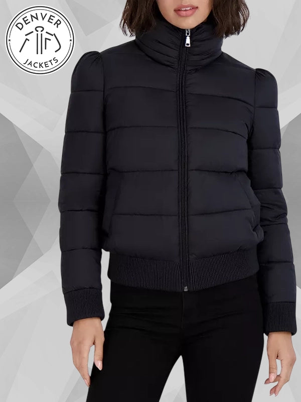 Tahari Cole Quilted Puffer Jacket