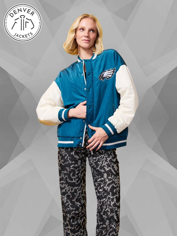 Terez Philadelphia Eagles Bomber Jacket Men's