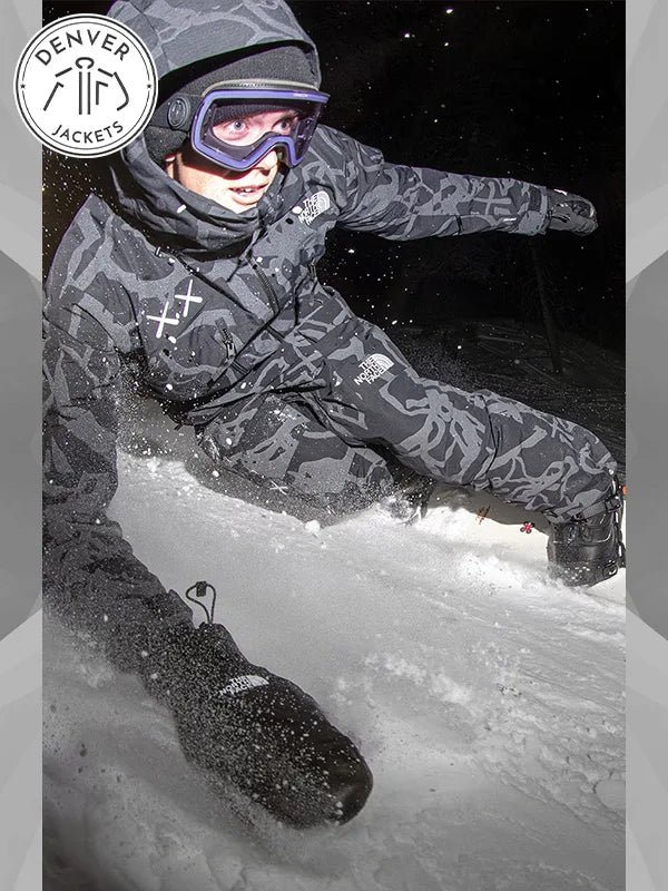 The North Face x Kaws Puffer Jacket Black