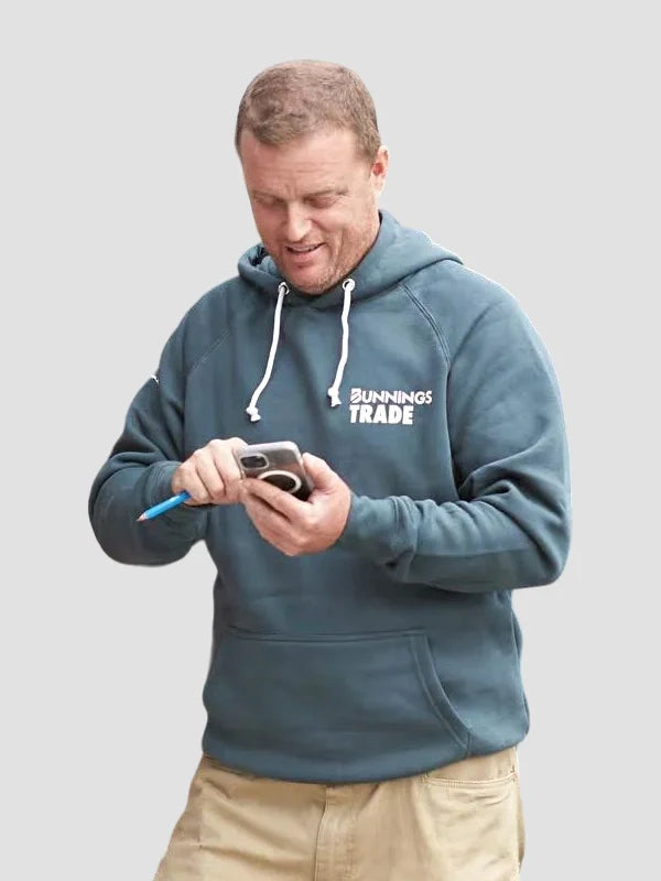 Green Bunnings Trade Hoodie