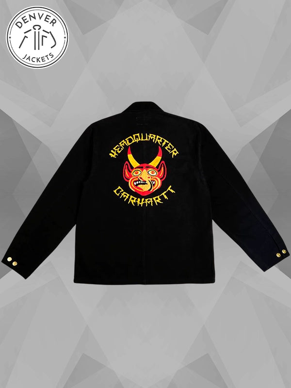 Unisex Headquarter x Carhartt WIP Jacket Black