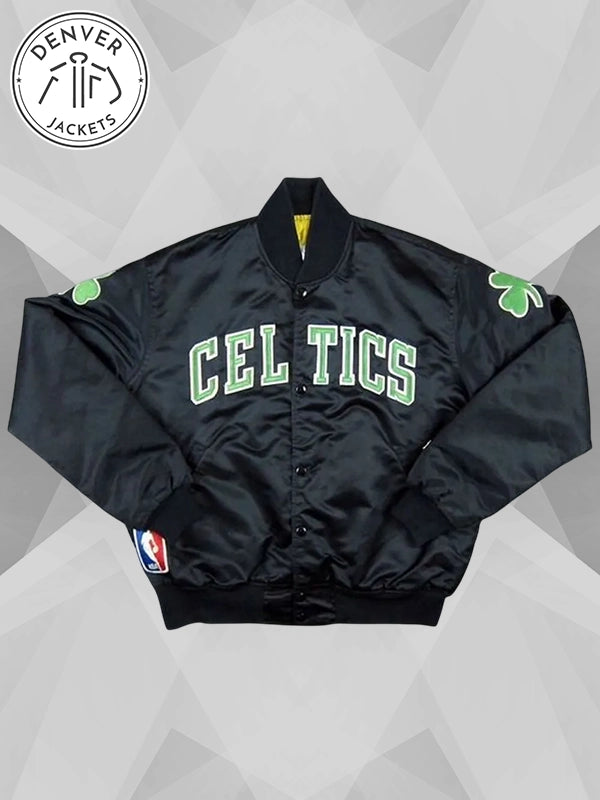 Vintage Celtics Bomber Jacket