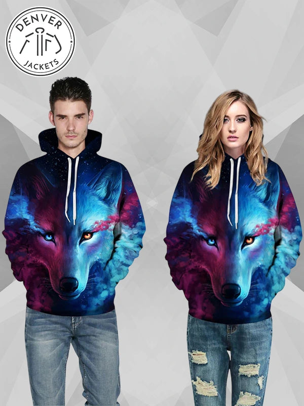 Wolf Hoodie Galaxy