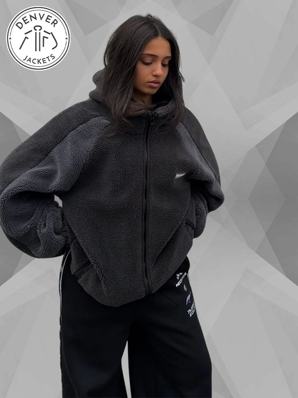 Women Neovision Gravity Hooded Sherpa Jacket