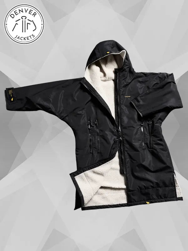 Woolly Bear Shearling Jacket Coat