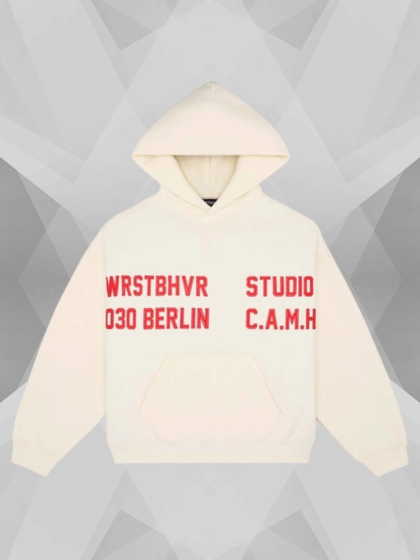 Worst Behaviour Vadim Hoodie White