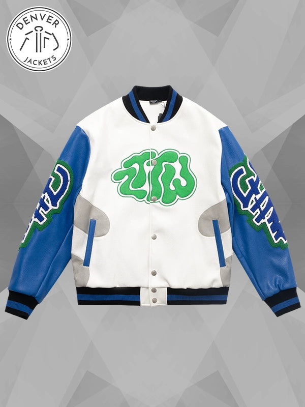 ZTTW Varsity Jacket White