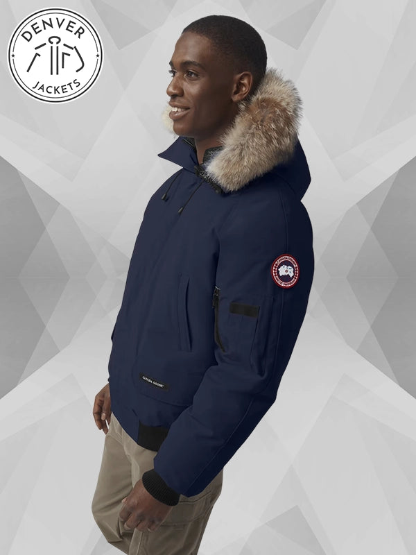 Canada Goose Bomber Jacket with Fur