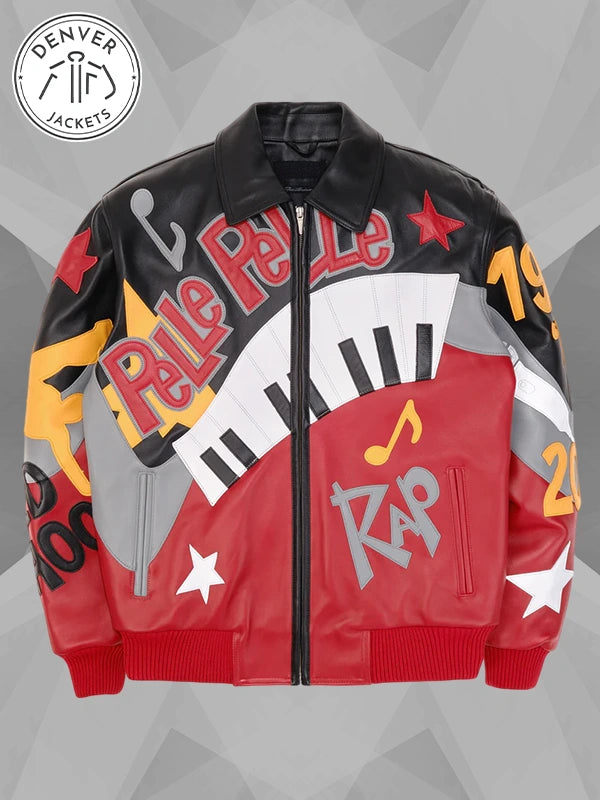 50 Years of Hip Hop Pelle Pelle Leather Jacket