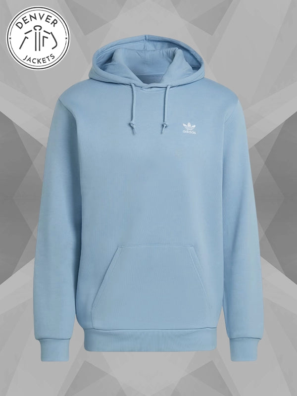Adidas Adicolor Essentials Trefoil Hoodie Blue