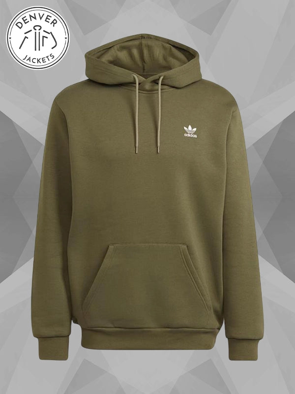 Adidas Adicolor Essentials Trefoil Hoodie Green