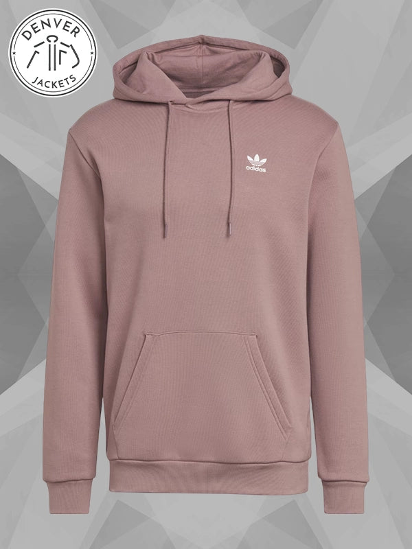 Adidas Adicolor Essentials Trefoil Hoodie Purple