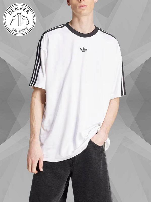 Adidas Originals Adicolor Jacquard Jersey White