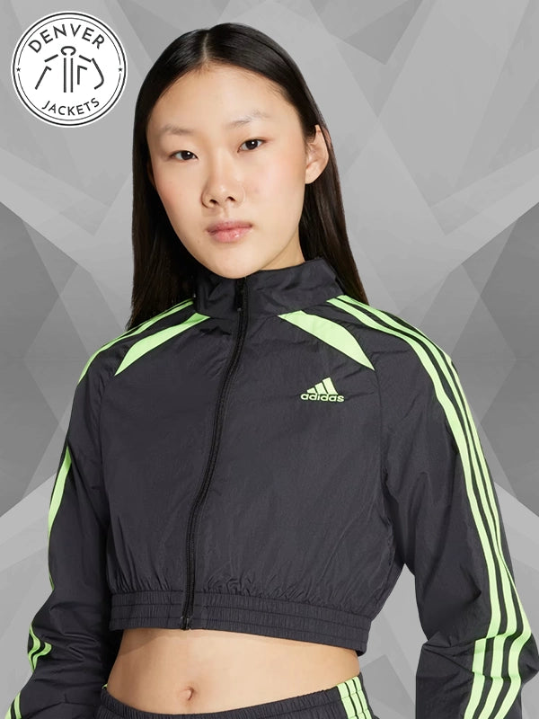 Adidas Teamgeist Adicolor Cropped Track Jacket Womens